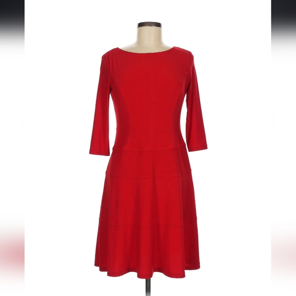 Anne Klein Dresses & Skirts - Anne Klein Fit and Flare Boatneck Dress